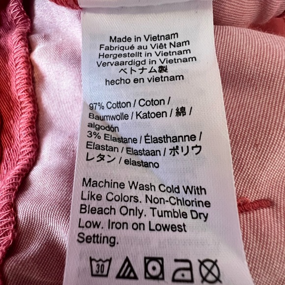 J.Crew | Women’s Vintage Straight Pants | Pink | Size 29/8 - Picture 9 of 10